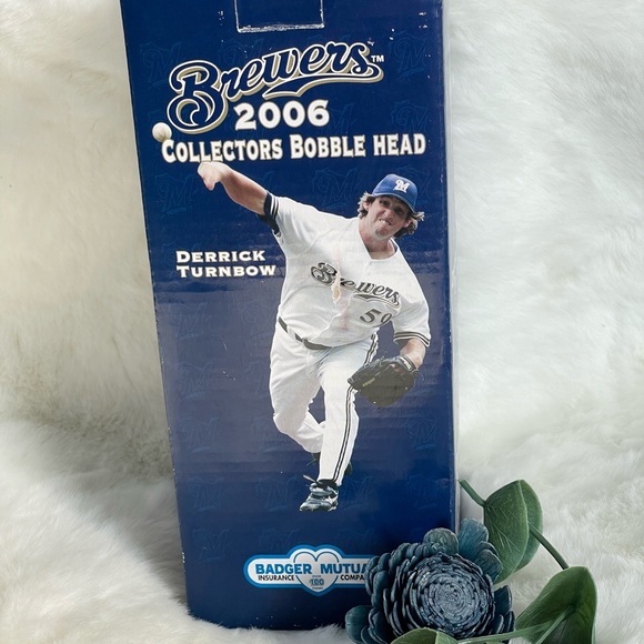 BREWERS DERRICK TURNBOW 2006 COLLECTORS BOBBLE HEAD -original box excellent cond - Picture 13 of 13